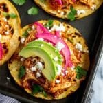 Spicy Shredded Mexican Chicken in Instant Pot Recipe