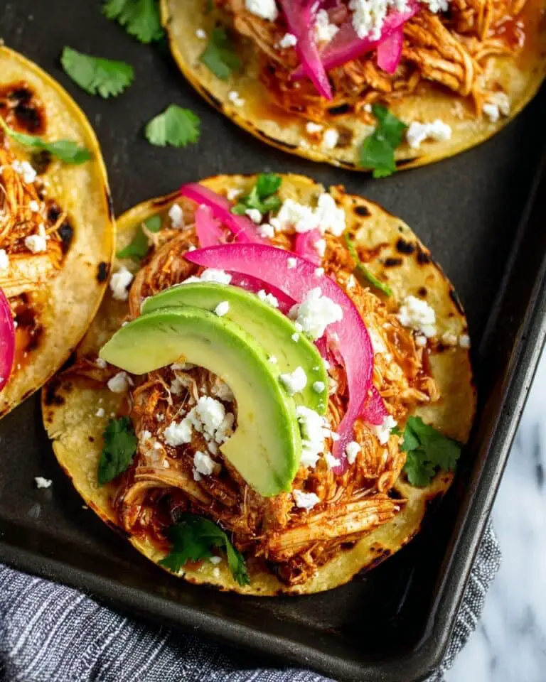 Spicy Shredded Mexican Chicken in Instant Pot Recipe
