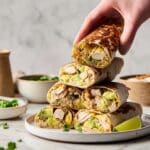 Crispy Chicken Avocado Wraps Recipe