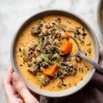 Creamy Beef Wild Rice Soup Recipe