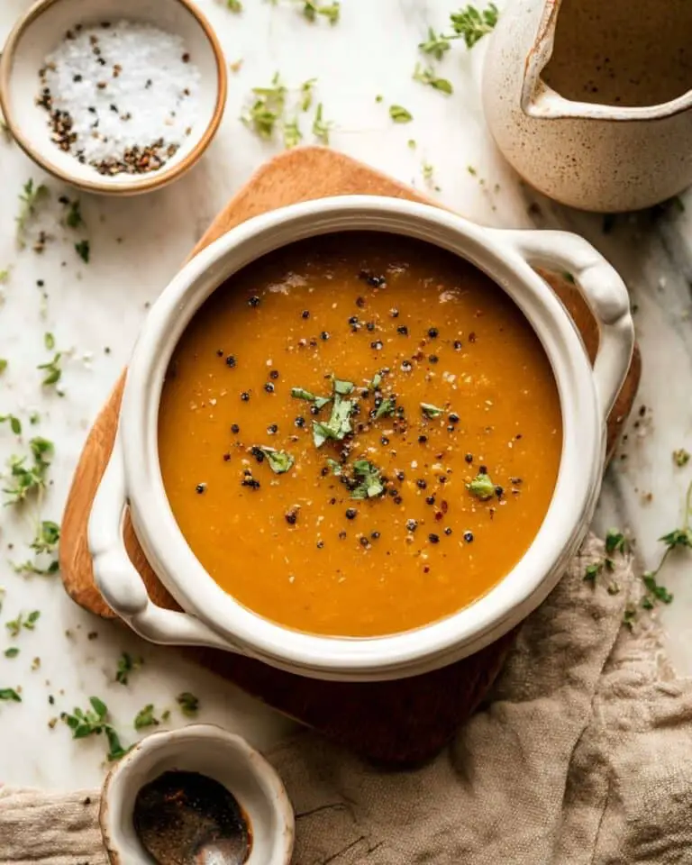 Butternut Squash Lentil Soup Recipe