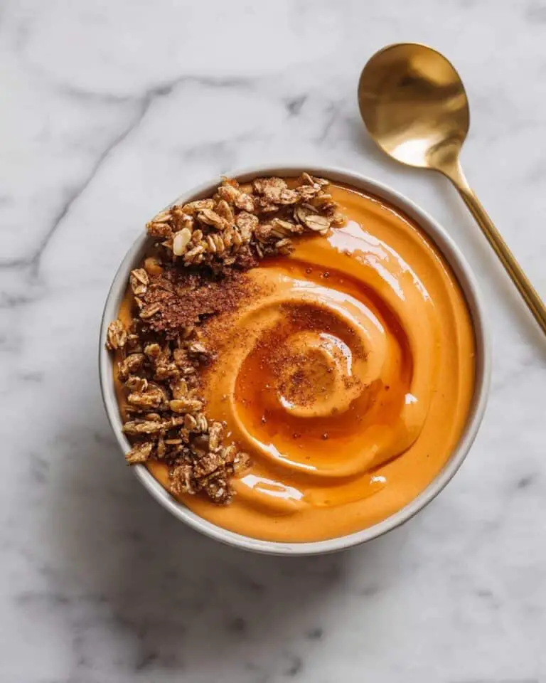 Pumpkin Whipped Cottage Cheese Breakfast Bowl Recipe