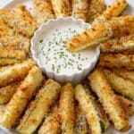Baked Parmesan Zucchini Sticks Recipe