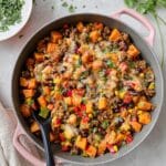 Ground Turkey Sweet Potato Skillet Recipe