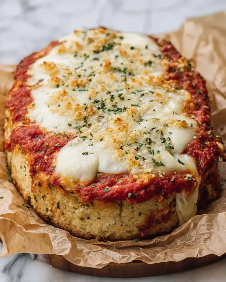 Parmesan Chicken Meatloaf Recipe