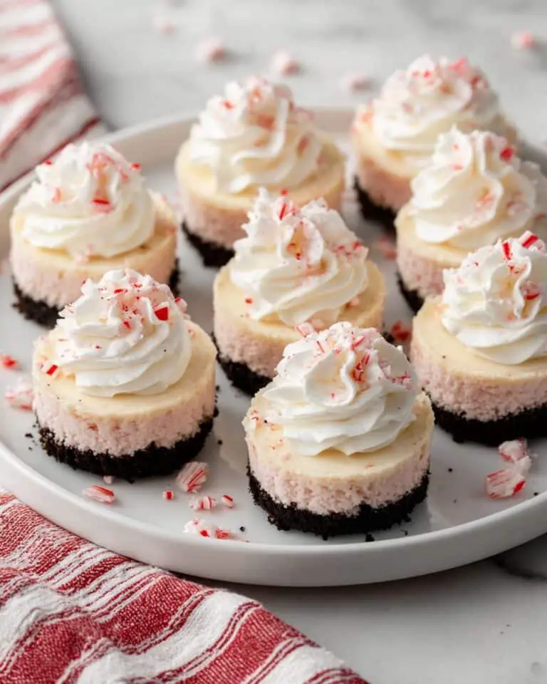Mini Peppermint Cheesecakes Recipe