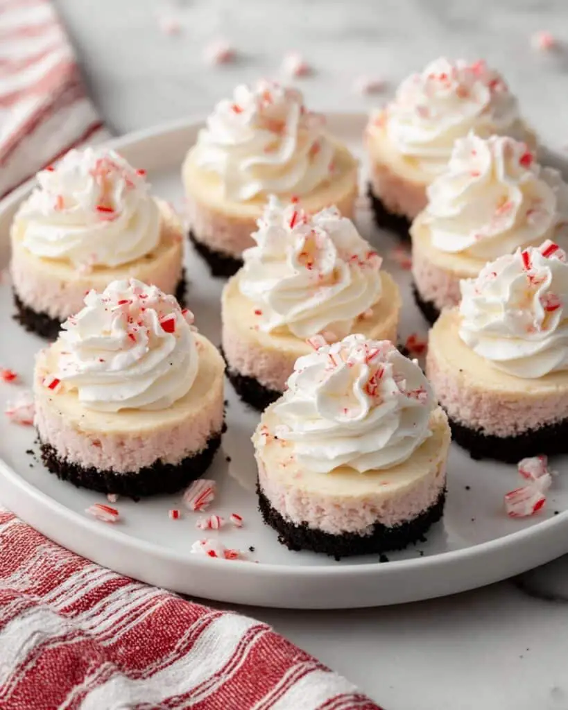 Mini Peppermint Cheesecakes Recipe