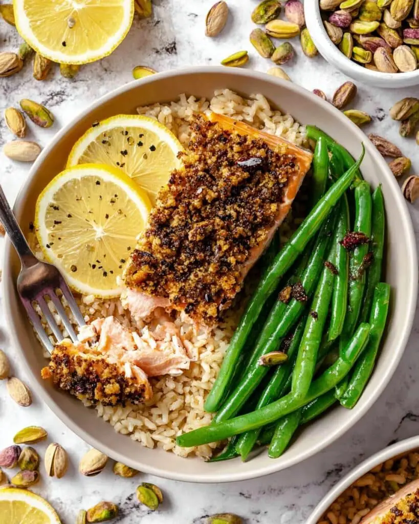 Pistachio-Crusted Salmon Recipe