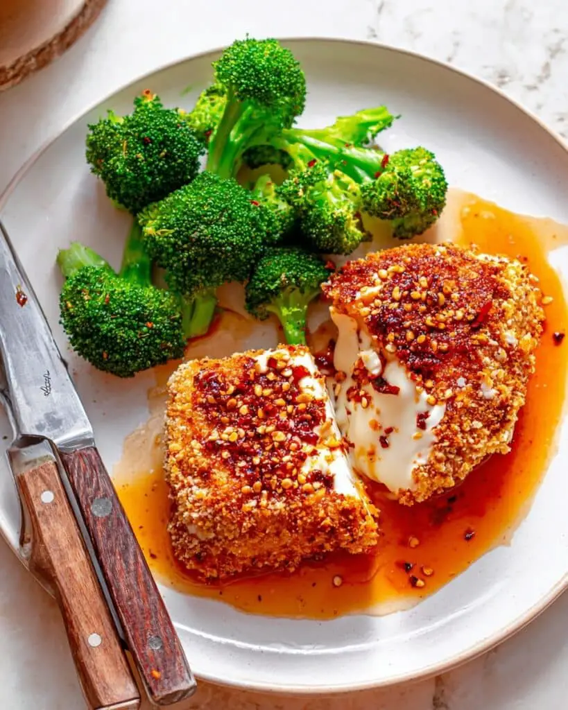 Crispy Hot Honey Feta Chicken Recipe