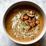 Easy Creamy Hungarian Mushroom Soup Recipe