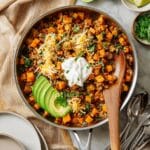 Ground Turkey and Sweet Potato Skillet Recipe