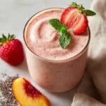 Strawberry Peach Smoothie Recipe