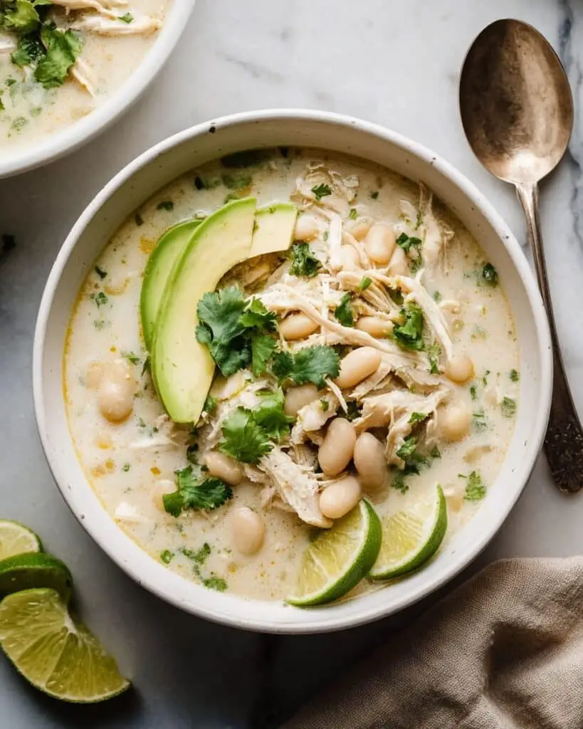 Healthy White Chicken Chili (Instant Pot) Recipe