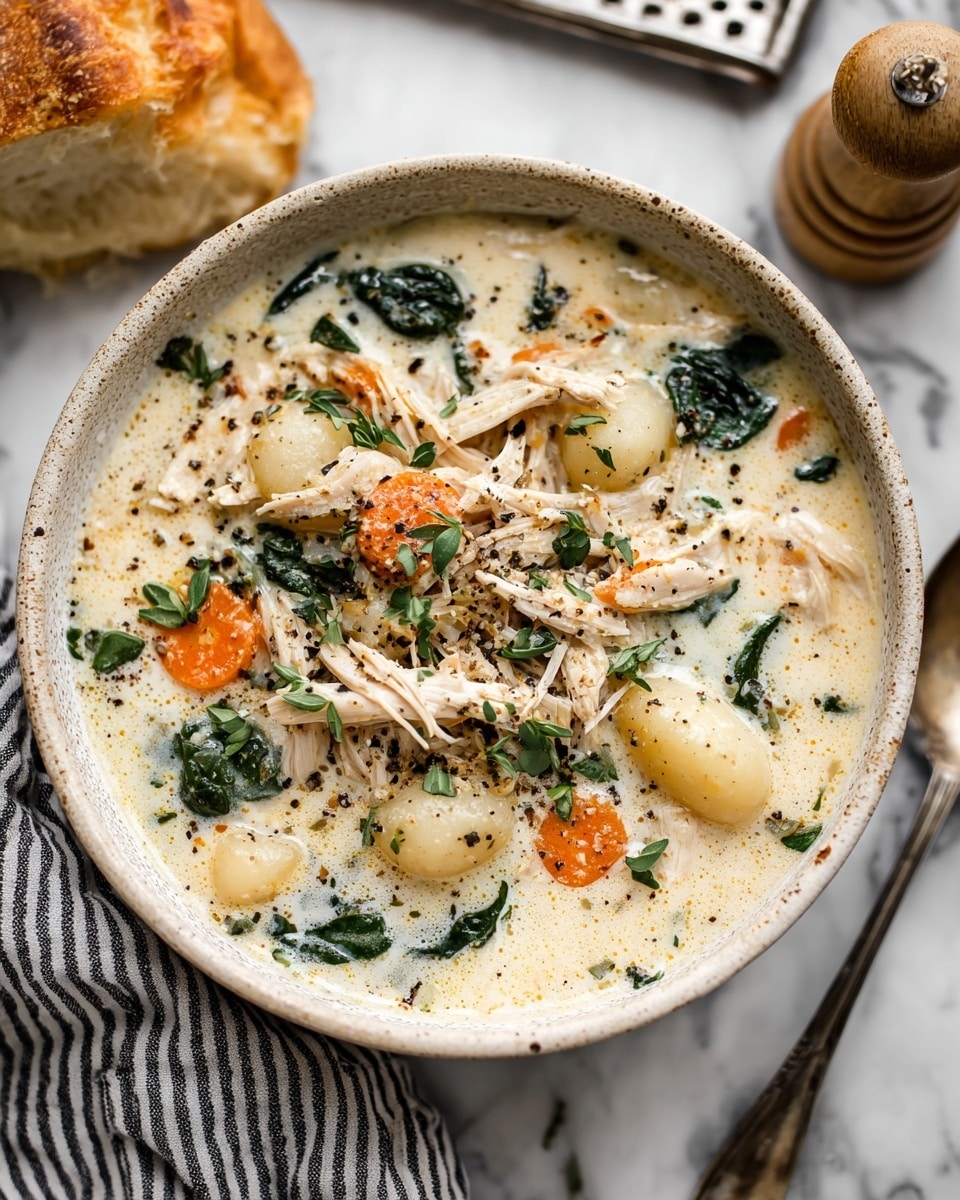 Creamy Chicken Gnocchi Soup Recipe