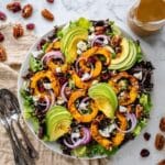 Maple Roasted Delicata Squash Salad Recipe