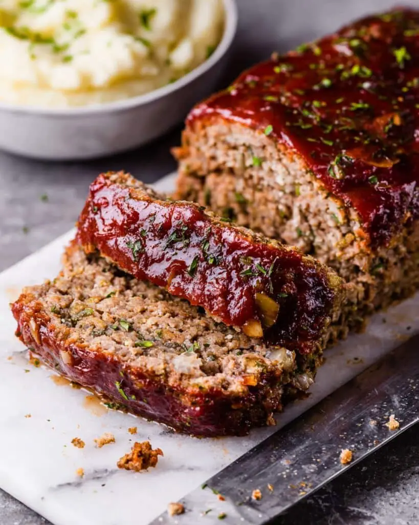 Momma’s Classic Meatloaf with Savory Glaze Recipe