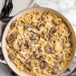 Mushroom Cream Sauce Pasta Recipe