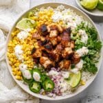 Street Corn Chicken Rice Bowl Recipe