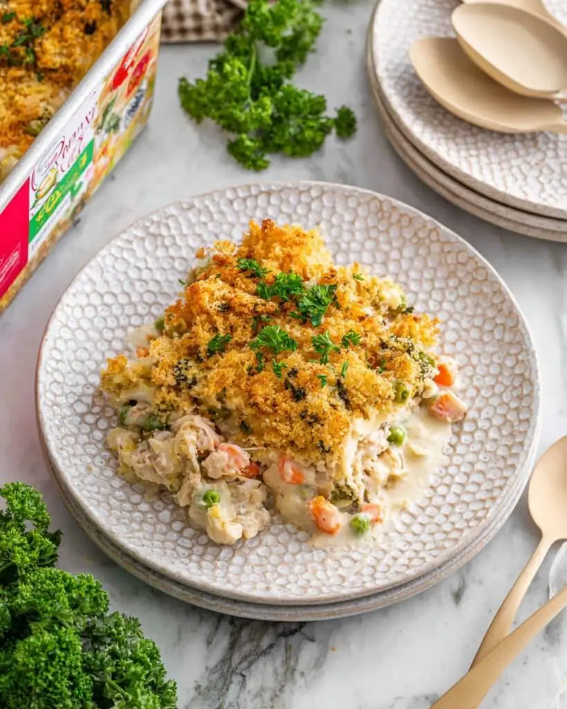 Chicken and Stuffing Casserole Recipe