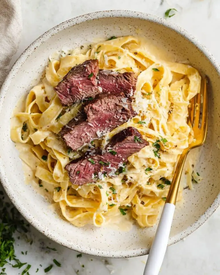 Steak Alfredo Recipe