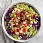 Apple Pecan Salad with Maple-Toast Pecans and Cranberries Recipe
