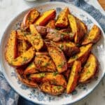 Roasted Sweet Potatoes with Citrus-Maple Glaze Recipe
