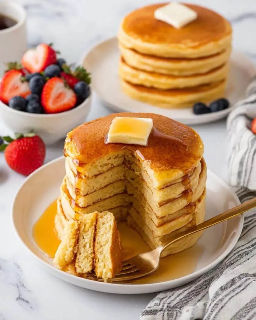 Light and Fluffy Kodiak Pancakes Recipe