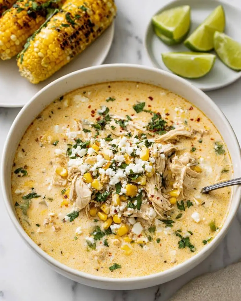 Mexican Street Corn Soup Recipe