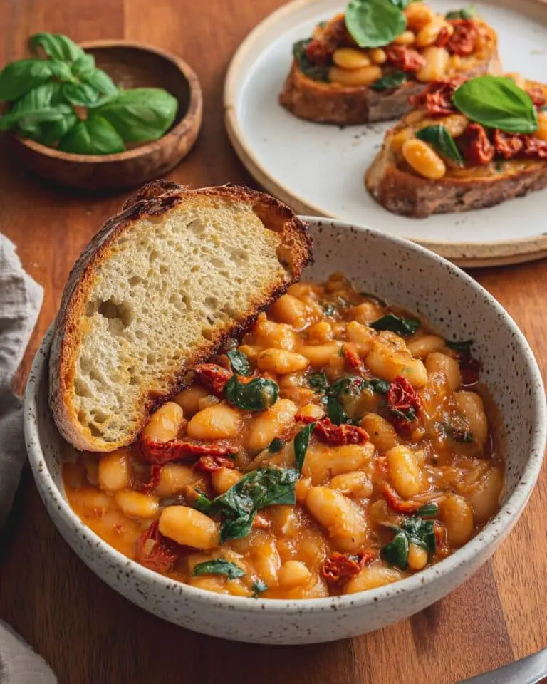 Marry Me Butter Beans: Creamy Sun-Dried Tomato Vegan & Gluten-Free Dinner Recipe