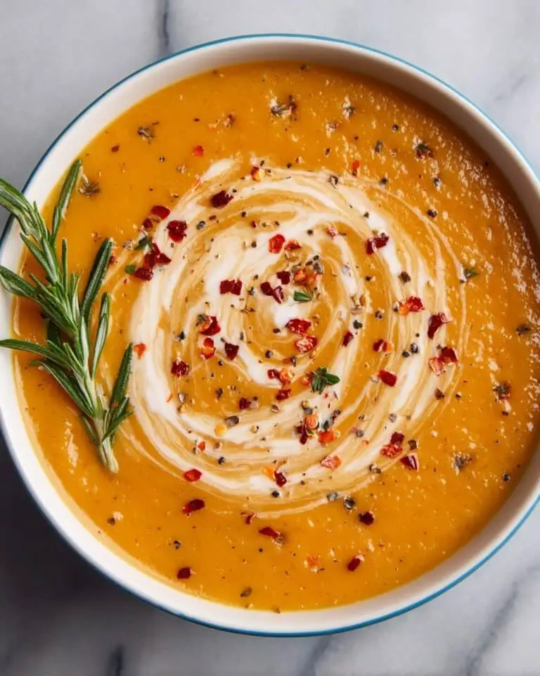 Creamy Roasted Vegetable Soup Recipe