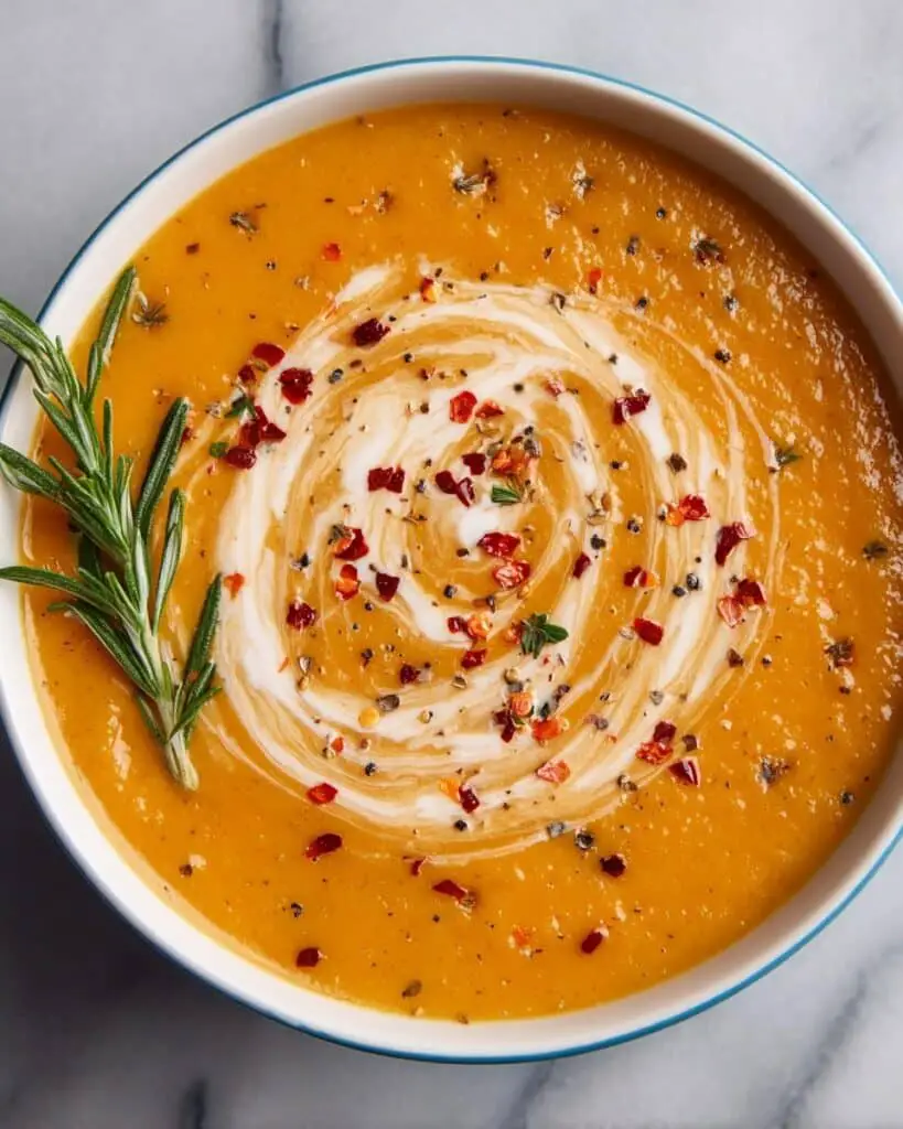 Creamy Roasted Vegetable Soup Recipe