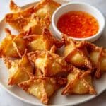Crispy Crab Rangoon with Cream Cheese and Imitation Crab Recipe