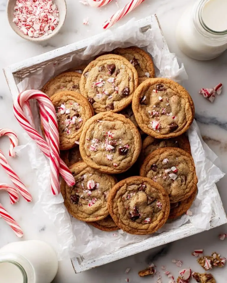 Peppermint Chocolate Chip Cookies Recipe