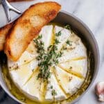Baked Brie with Honey and Garlic Recipe