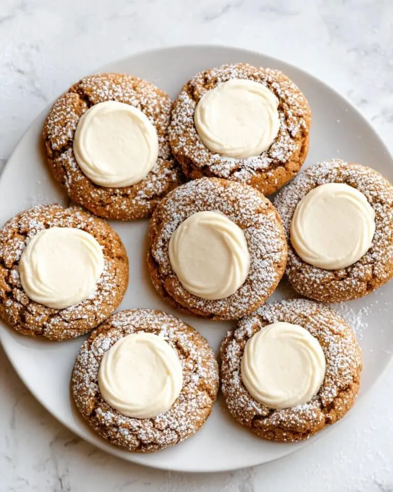 Keto Gingerbread Thumbprint Cookies Recipe