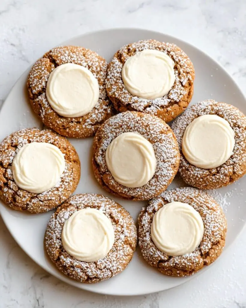 Keto Gingerbread Thumbprint Cookies Recipe