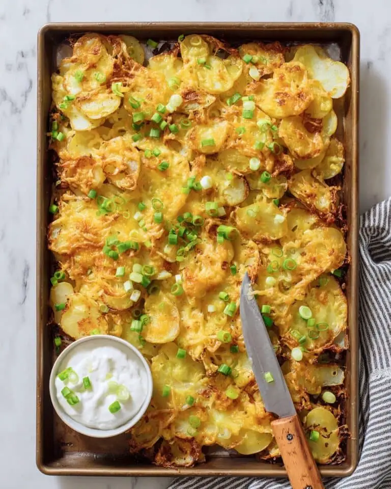 Crispy Garlic Smashed Potatoes Recipe