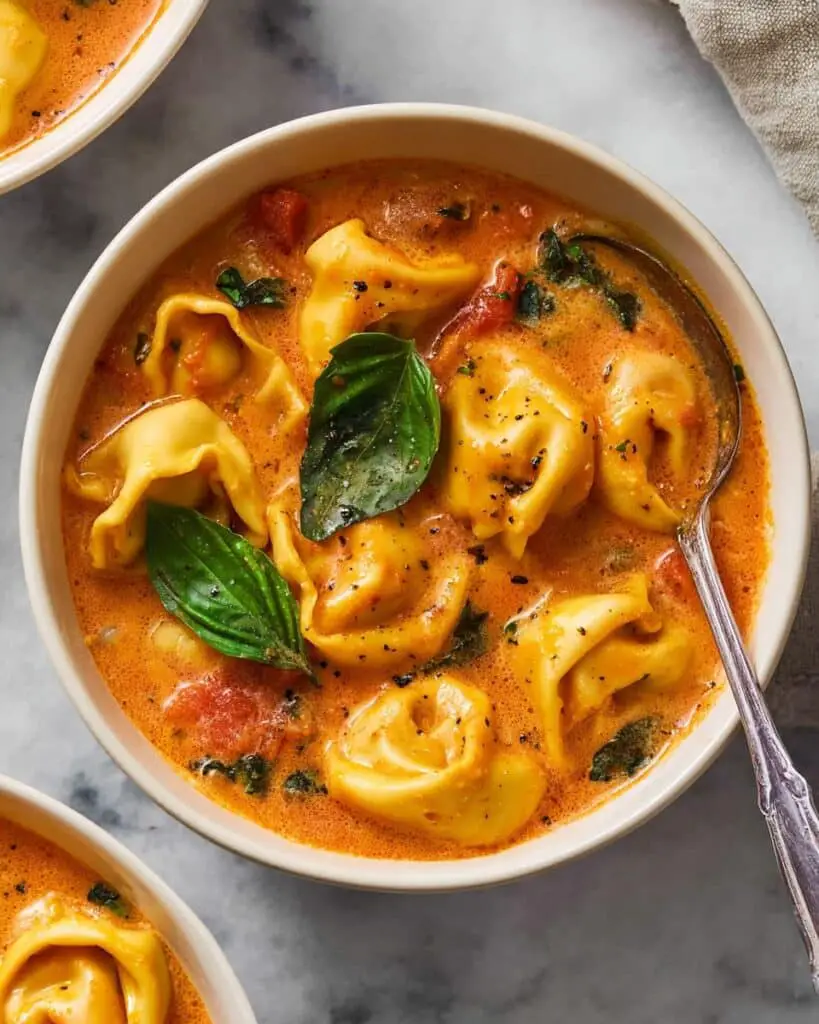 Creamy Tortellini Soup Recipe