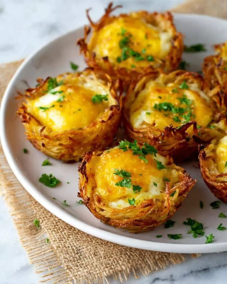Hash Brown Egg Nests Recipe