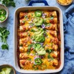 Vegetarian Black Bean Enchiladas Recipe