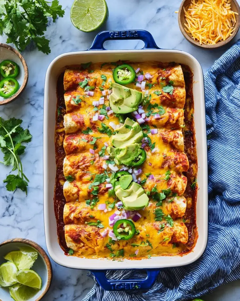 Vegetarian Black Bean Enchiladas Recipe