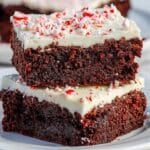 Peppermint Bark Brownies Recipe