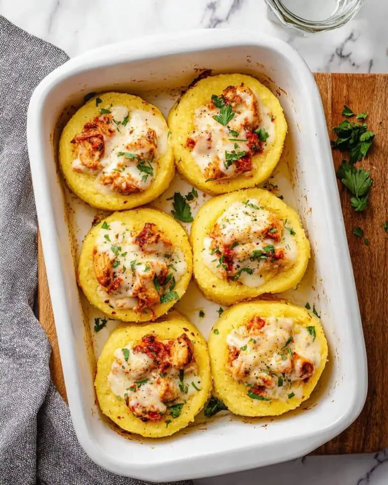 Chicken and Mashed Potato Nests with Savory Chicken Filling Recipe