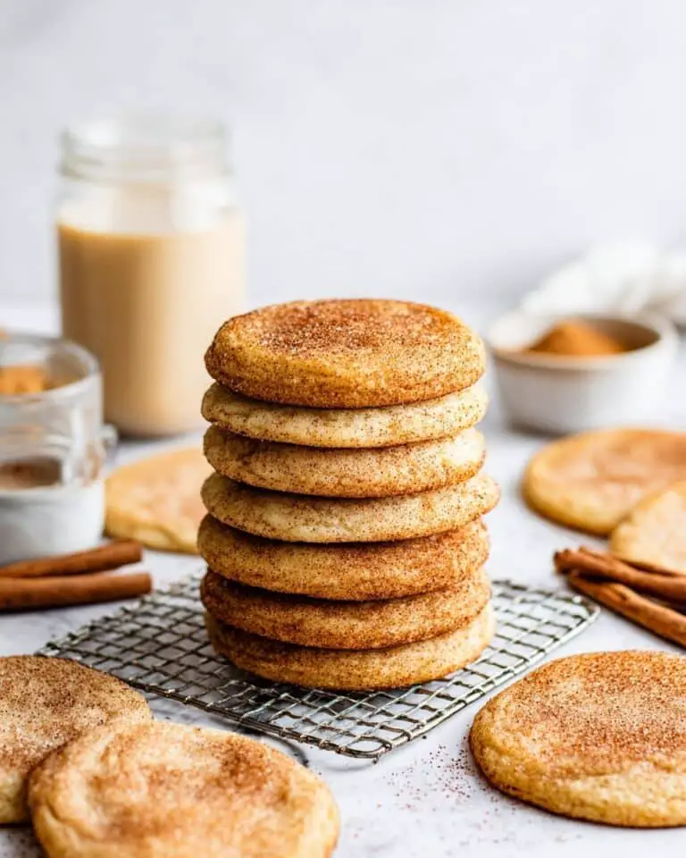 Chewy and Soft Snickerdoodles Recipe