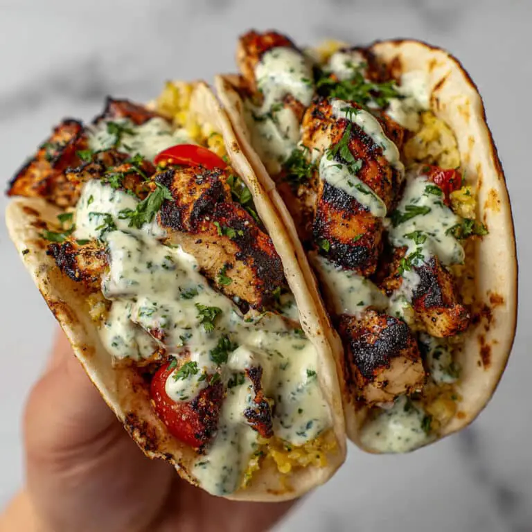 Irresistible Chicken Shawarma with Creamy Garlic Sauce Recipe