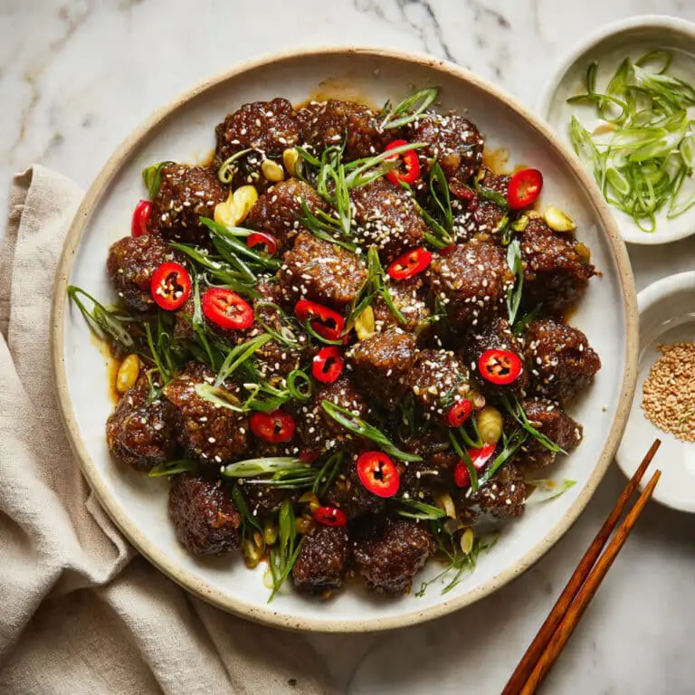 Chinese Crispy Shredded Chilli Beef with Sweet Chilli Sauce Recipe