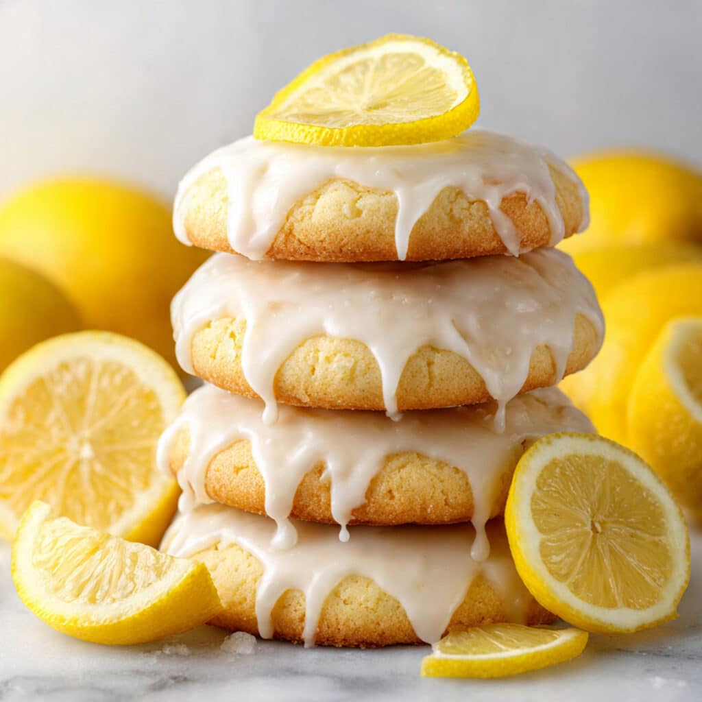 Glazed Lemon Cookies Recipe