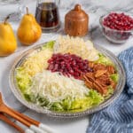Winter Pear, Pomegranate & Swiss Salad with Poppy Seed Dressing Recipe