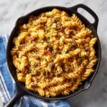 Homemade Cheeseburger Pasta Skillet Recipe