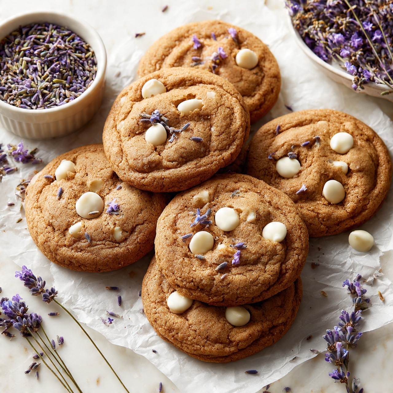 Lavender Chocolate Chip Cookies Recipe